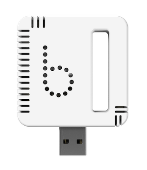 bluSensor AIQ Air Quality Sensor with Wi-Fi and Bluetooth